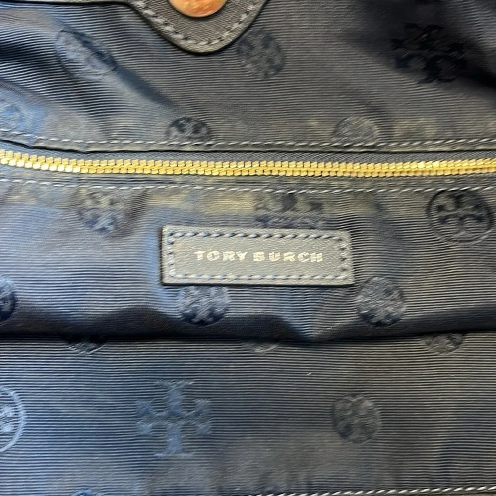 Tory Burch Navy Tote